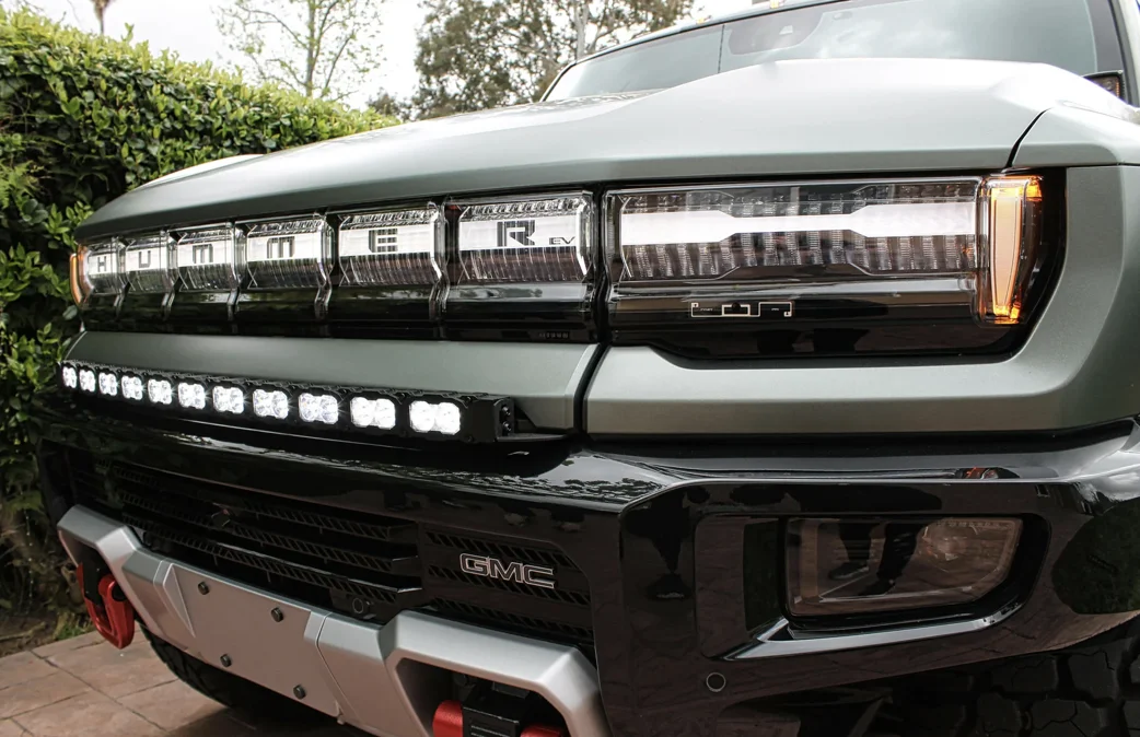 2022+ GMC Hummer EV Bumper 40in Light Bar-PRO .webp