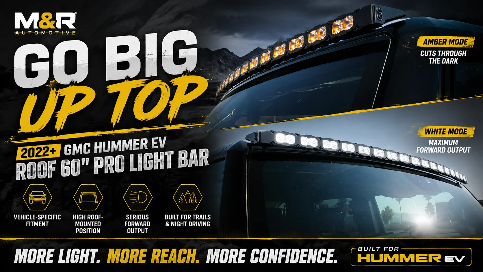 GMC Hummer EV Roof Light Bar Ad  .webp