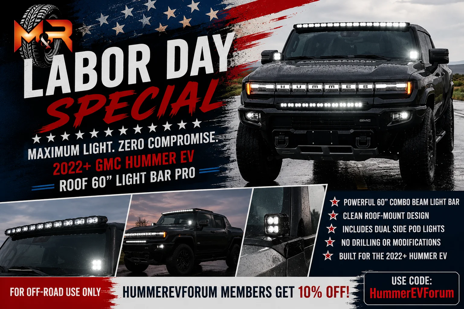 Labor Day Hummer EV Light Bar Special.webp